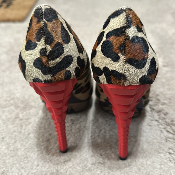 Rachel Roy Animal Print Fur Heel - Picture 2 of 10